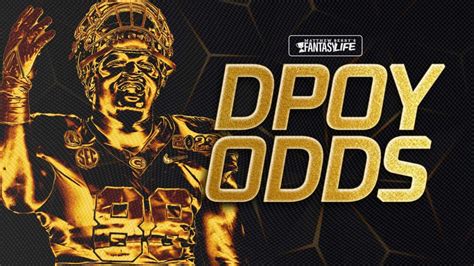 odds for defensive player of the year